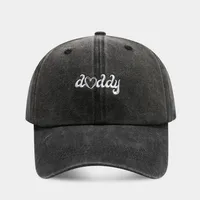 Unisex Casual Retro Simple Style Vocabulary Words/Name Embroidery Curved Eaves Baseball Cap main image 4