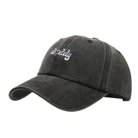 Unisex Casual Retro Simple Style Vocabulary Words/Name Embroidery Curved Eaves Baseball Cap main image 5