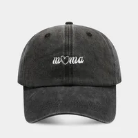 Unisex Casual Retro Simple Style Vocabulary Words/Name Embroidery Curved Eaves Baseball Cap sku image 3