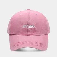 Unisex Casual Retro Simple Style Vocabulary Words/Name Embroidery Curved Eaves Baseball Cap sku image 5