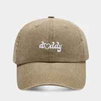 Unisex Casual Retro Simple Style Vocabulary Words/Name Embroidery Curved Eaves Baseball Cap sku image 2