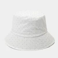 Unisex Casual Elegant Simple Style Solid Color Curved Eaves Bucket Hat sku image 2