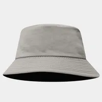 Unisex Casual Elegant Simple Style Solid Color Curved Eaves Bucket Hat sku image 2