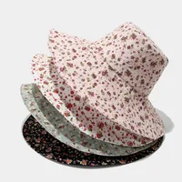 Unisex Casual Elegant Simple Style Printing Big Eaves Bucket Hat main image 2