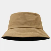Unisex Casual Elegant Simple Style Solid Color Curved Eaves Bucket Hat sku image 4