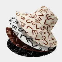 Unisex Casual Elegant Simple Style Printing Curved Eaves Bucket Hat main image 2