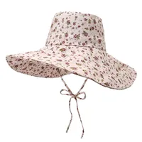 Unisex Casual Elegant Simple Style Printing Big Eaves Bucket Hat main image 5