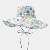 Unisex Casual Elegant Simple Style Printing Big Eaves Bucket Hat sku image 13