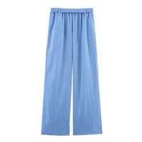 Weekend Women's Vacation Stripe Cotton Polyester Pant Co-ord Set Shorts Sets main image 4