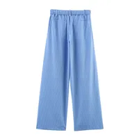 Weekend Women's Vacation Stripe Cotton Polyester Pant Co-ord Set Shorts Sets main image 5