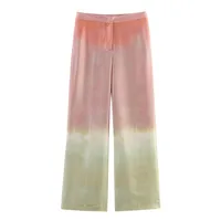 Weekend Women's Streetwear Color Block Polyester Pant Co-ord Set Shorts Sets sku image 4