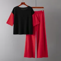 Casual Daily Women's Temperament Commuter Commute Style Contrast Collar Ice Silk Viscose Fiber Leisure Suit Shorts Sets main image 5