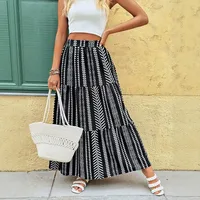 Women's Skirt Vintage Style Bohemian Printing Maxi Long Dress Holiday Daily main image 1