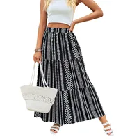 Women's Skirt Vintage Style Bohemian Printing Maxi Long Dress Holiday Daily main image 5