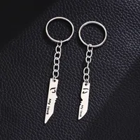2 Pieces Y2K Cartoon Style Romantic Vocabulary Words/Name 304 Stainless Steel Unisex Keychain main image 5