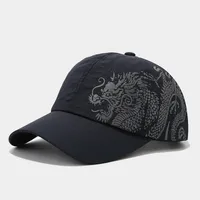 Unisex Casual Simple Style Streetwear Dragon Curved Eaves Baseball Cap sku image 6