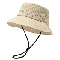 Unisex Casual Elegant Simple Style Solid Color Curved Eaves Bucket Hat main image 5