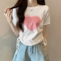 Women's Adults T-shirt Pullovers Short Sleeve T-Shirts Royal Sister Wind Letter/Number/Text Printing main image 5