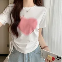 Women's Adults T-shirt Pullovers Short Sleeve T-Shirts Royal Sister Wind Letter/Number/Text Printing sku image 12