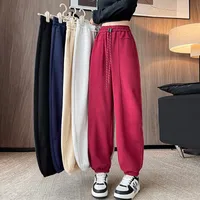 Women's Outdoor Street Sports Casual Style Japanese And Korean Leisure Solid Color Ankle-Length Harem Pants Casual Pants main image 1