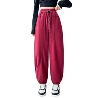 Women's Outdoor Street Sports Casual Style Japanese And Korean Leisure Solid Color Ankle-Length Harem Pants Casual Pants main image 4