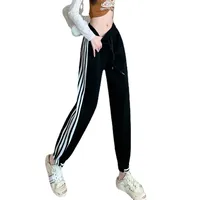 Women's Casual Street Sports Tidal Wind Streetwear Color Block Harem Pants Full Length Casual Pants main image 5