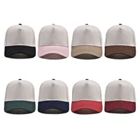 Unisex Simple Style Sport Style Color Block Curved Eaves Baseball Cap main image 3