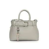 Women's Pu Leather Solid Color Classic Style Square Zipper Shoulder Bag sku image 3