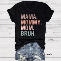 Women's T-shirt Short Sleeve T-Shirts Streetwear Vocabulary Words/Name main image 1