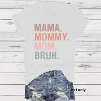Women's T-shirt Short Sleeve T-Shirts Streetwear Vocabulary Words/Name main image 4