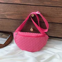 Kid'S PU Solid Color Preppy Style Classic Style Square Zipper Shoulder Bag main image 2