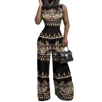 Women's Casual Office Daily Casual Temperament Commuter Commute Style Printing Straight-leg Pants Full Length main image 1