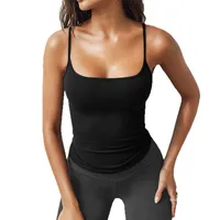 Women's Camisole Tank Tops Simple Style Solid Color main image 5