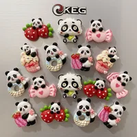 Cute Panda Candy Resin Refrigerator Magnet main image 1