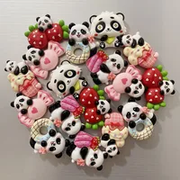 Cute Panda Candy Resin Refrigerator Magnet main image 3