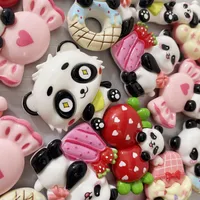Cute Panda Candy Resin Refrigerator Magnet main image 5