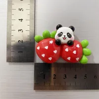 Cute Panda Candy Resin Refrigerator Magnet sku image 1