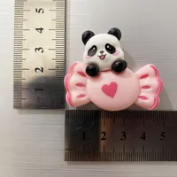 Cute Panda Candy Resin Refrigerator Magnet sku image 2