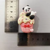 Cute Panda Candy Resin Refrigerator Magnet sku image 3