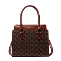 Women's Small Pu Leather Letter Streetwear Square Zipper Shoulder Bag sku image 3
