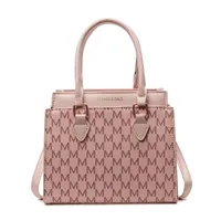 Women's Small Pu Leather Letter Streetwear Square Zipper Shoulder Bag sku image 4