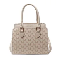 Women's Small Pu Leather Letter Streetwear Square Zipper Shoulder Bag sku image 5