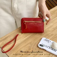 Women's Solid Color Pu Leather Zipper main image 3