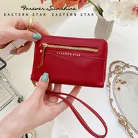 Women's Solid Color Pu Leather Zipper main image 5
