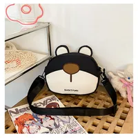 Women's Nylon Animal Cute Square Zipper Crossbody Bag sku image 2