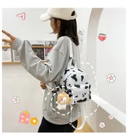 Cow Pattern Casual Women's Backpack main image 2