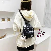Cow Pattern Casual Women's Backpack main image 3