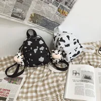 Cow Pattern Casual Women's Backpack main image 1