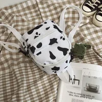 Cow Pattern Casual Women's Backpack main image 5