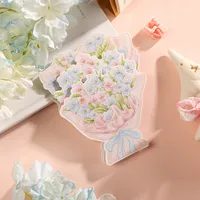 10 PCS/Package Flower Daily Festival Paper Sweet Pastoral sku image 1